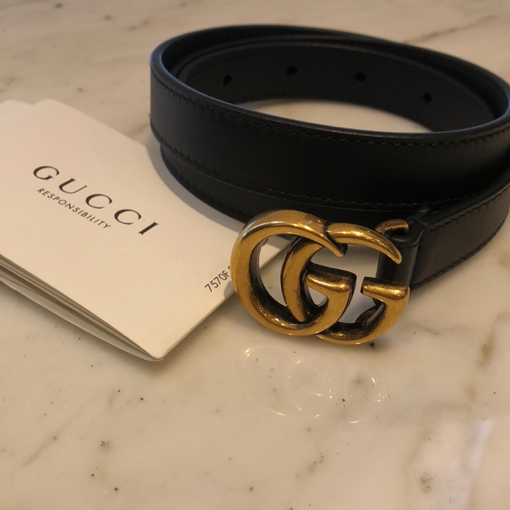 Gucci gg marmont belt sz 32